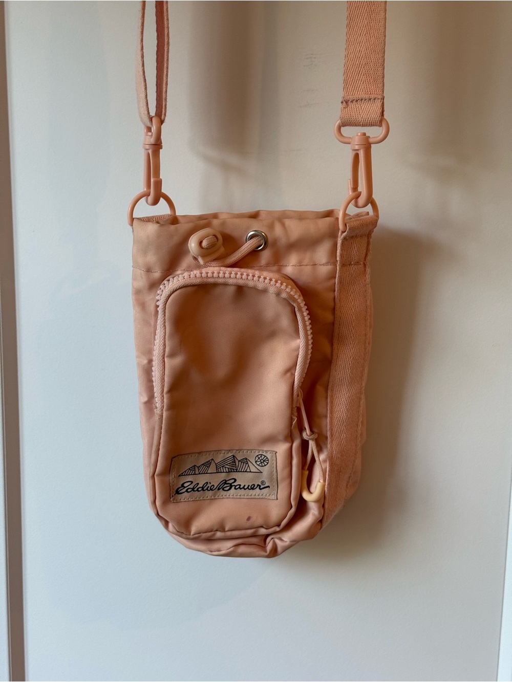 Eddie Bauer Peach Shoulder Pouch Crossbody